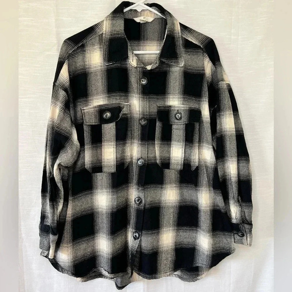 H&M Cotton Flannel Shirt - Picture 3 of 8